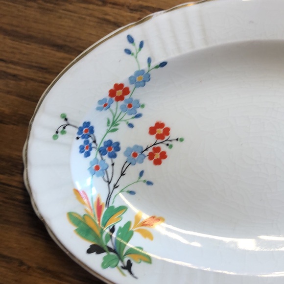 Vintage china floral condiment/side dish - Picture 5 of 8